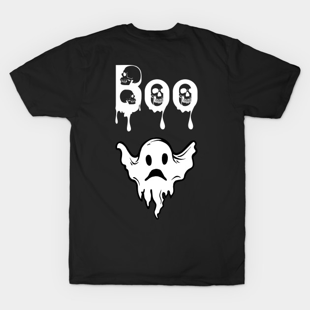 boo ghost | scary ghost for halloween | gift for kids and adults by ilhamee